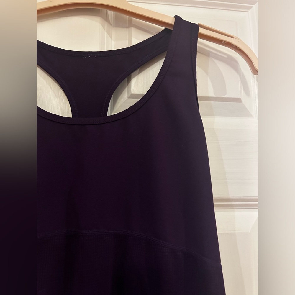 Fabletics Workout Tank Eggplant Size L
